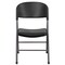 Emma and Oliver 2 Pack Home & Office 330 lb. Capacity Foldable Plastic Chair